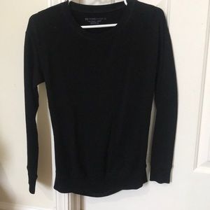 Black beyond yoga top